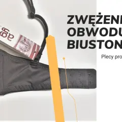 Jak zmniejszyć obwód biustonosza? Poradnik "Zrób to sama" z instrukcją zwężenia obwodu biustonosza.