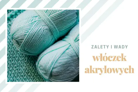 Dwa motki turkusowej włóczki akrylowej, idealnej do rękodzieła. Akryl co to za materiał? Dowiedz się o jego zaletach i wadach.